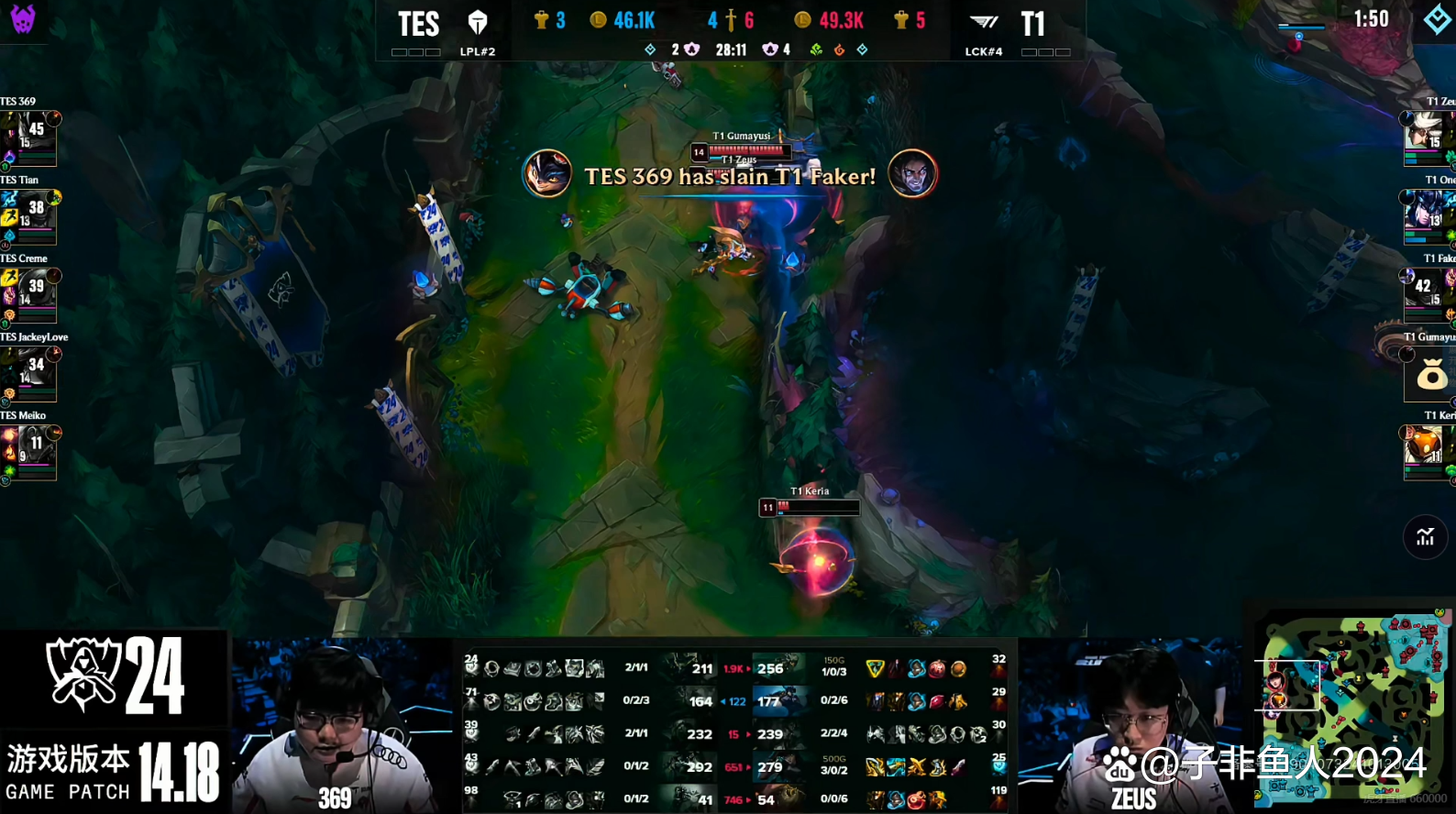 关于Faker连续十场比赛得分超过回归赛场,TES挑战极限!的信息 关于Faker连续十场比赛得分超过回归赛场,TES挑战极限!的信息